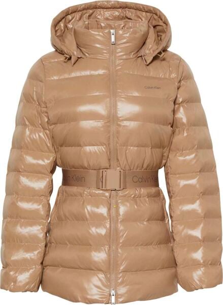 BELTED LIGHTWEIGHT PUFFER