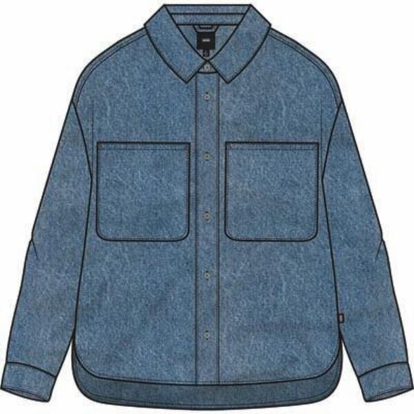 Antica Boxy Denim LS Shirt
