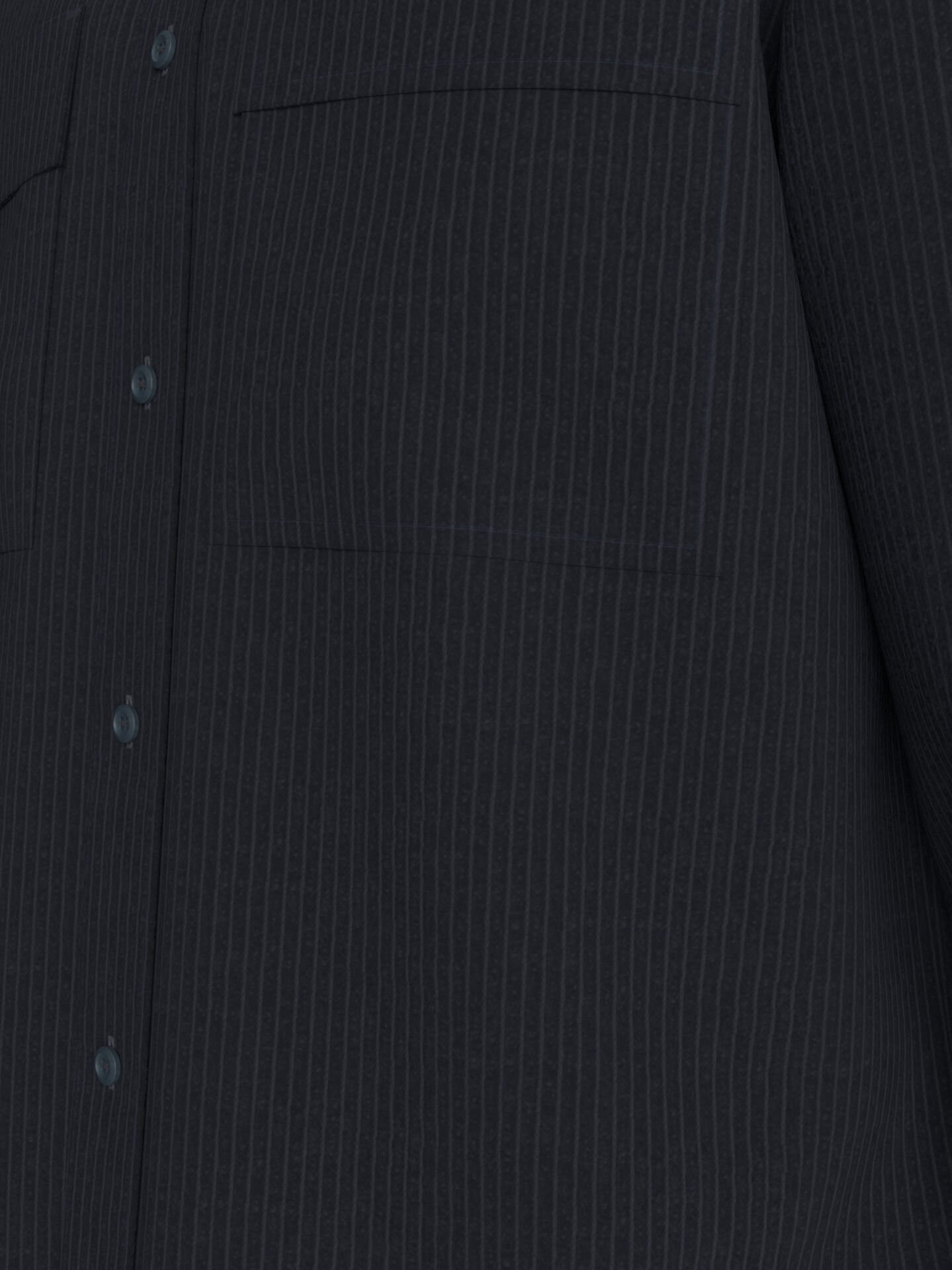 LS CORDUROY POCKET RELAXED SHI