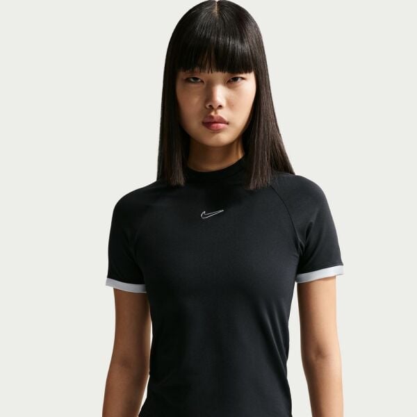 W NK SS FITTED TOP GLS