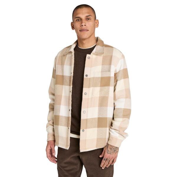 High pile Lined Overshirt