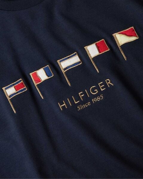 HILFIGER MULTI FLAGS TEE