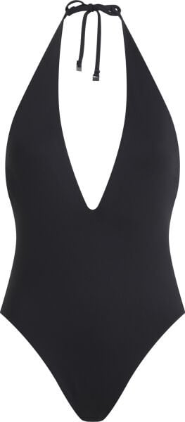 PLUNGE NECKLINE ONE PIECE