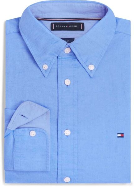 CL LINEN BLEND SOLID BTD RF SH