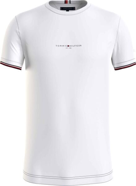 TOMMY LOGO TIPPED TEE