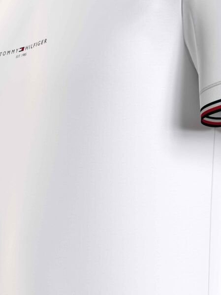 TOMMY LOGO TIPPED TEE