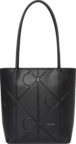 EMBOSSED AOP LEATHER SMALL TOT