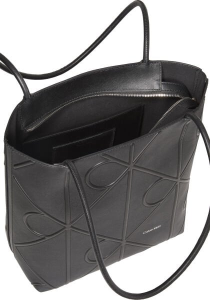 EMBOSSED AOP LEATHER SMALL TOT