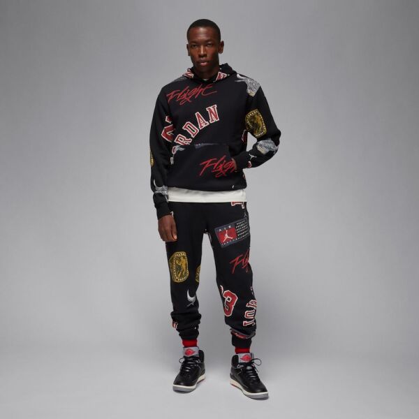 M J ESS AOP FLC PANT