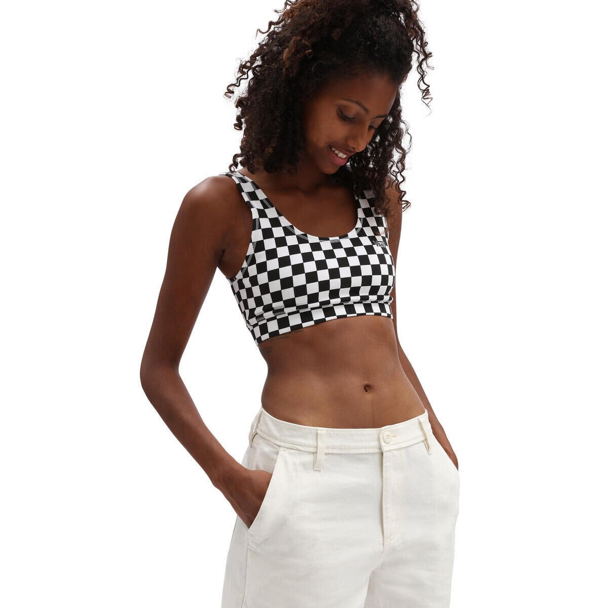 FLYING V PRINT BRA