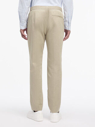 STRETCH SATEEN JOGGER