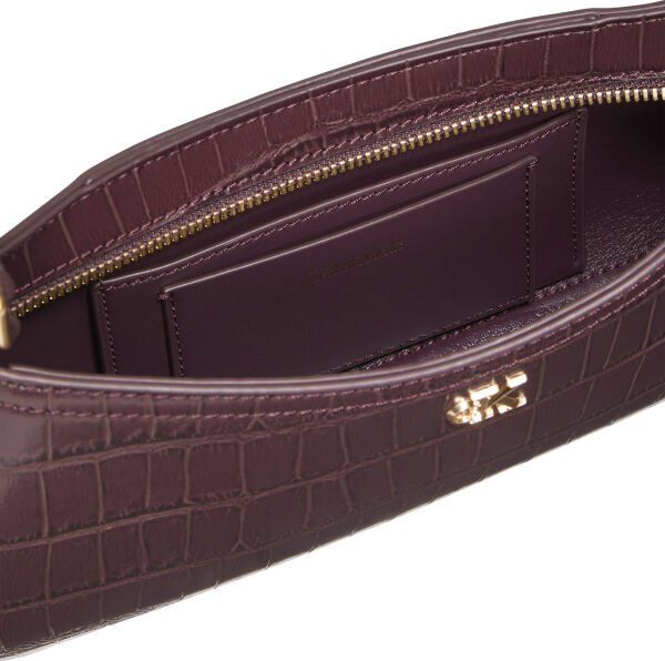 CK CROC SMALL SHOULDER BAG