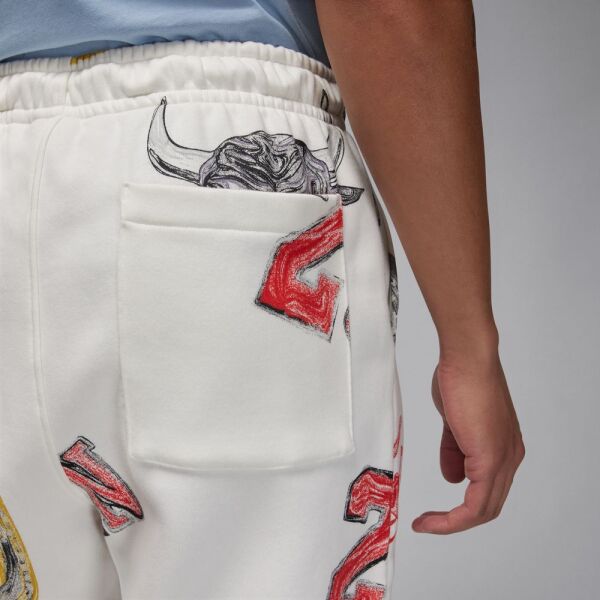 M J ESS AOP FLC PANT
