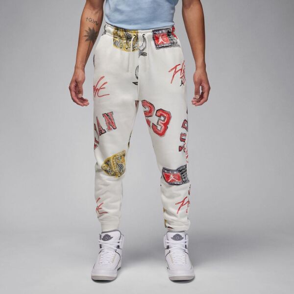 M J ESS AOP FLC PANT