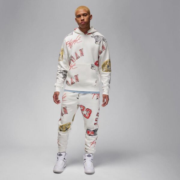 M J ESS AOP FLC PANT