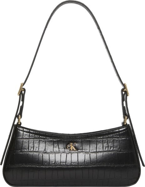 CK CROC SMALL SHOULDER BAG