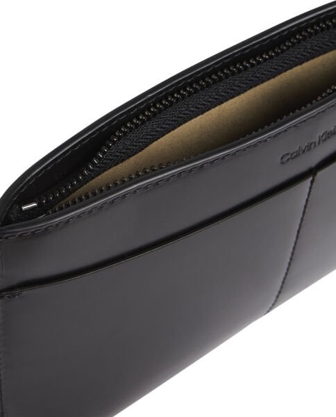 CK GLOW FLAT WAISTBAG LEATHER