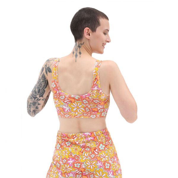 WM FLYING V PRINT BRA