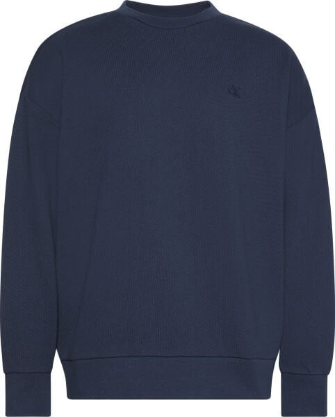 LS SWEATER-KNIT JERSEY CREWNK