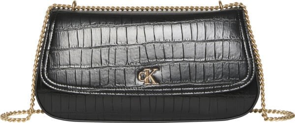 CK CROC CONV CHAIN MEDIUM BAG