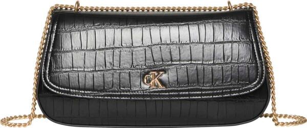 CK CROC CONV CHAIN MEDIUM BAG
