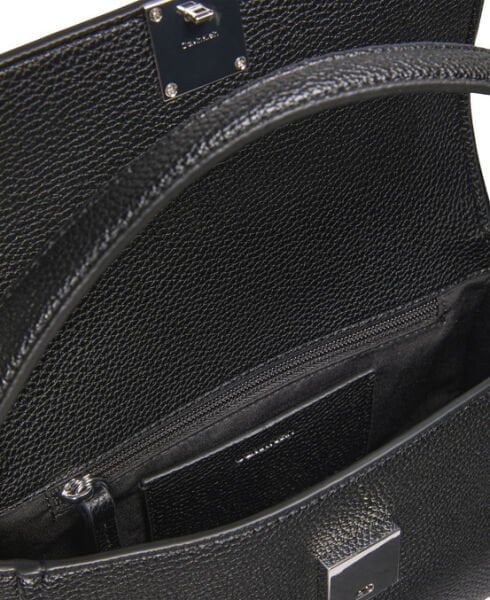 EMBLEM HW PEBBLE SHOULDER BAG