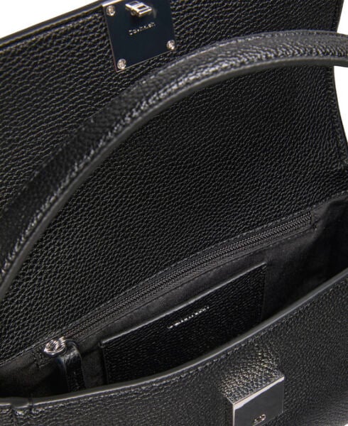 EMBLEM HW PEBBLE SHOULDER BAG
