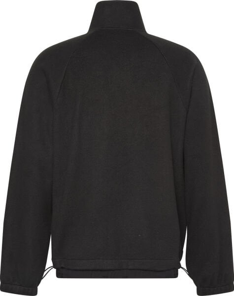 POLAR FLEECE RIB MOCK NECK QTR