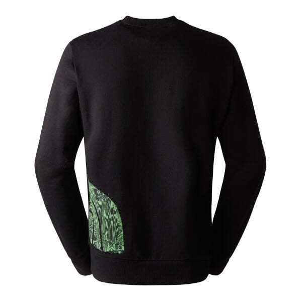 M BLOWN UP LOGO CREW