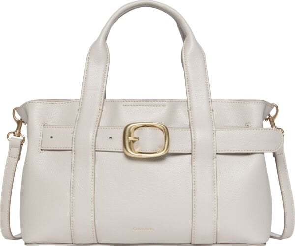 BUCKLE MINI TOTE WITH STRAP