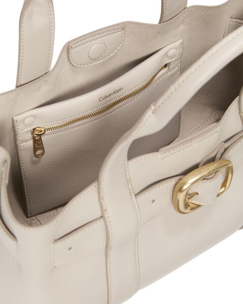 BUCKLE MINI TOTE WITH STRAP
