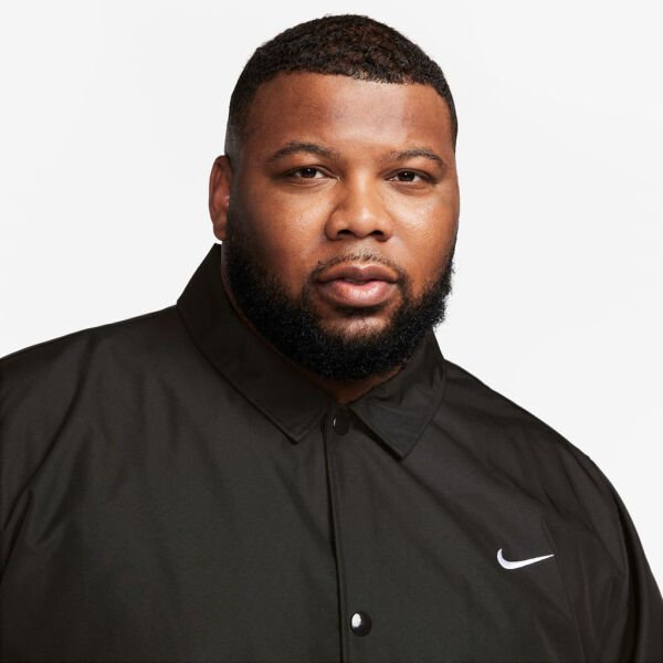 M NK AU LND COACHES JKT Siyah - S