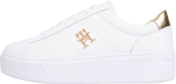 PLATFORM COURT SNEAKER METALLI
