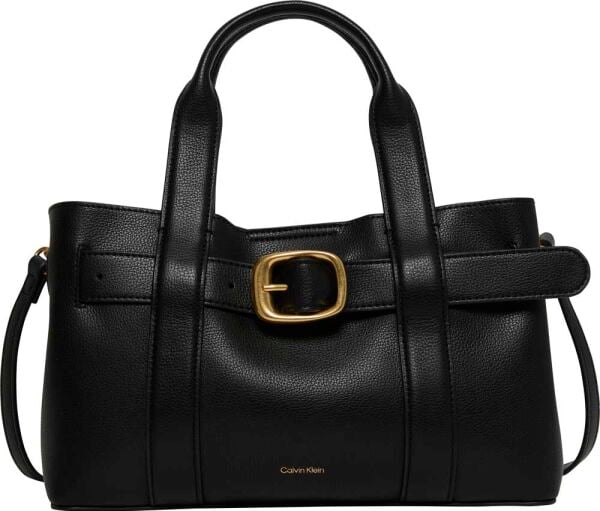 BUCKLE MINI TOTE WITH STRAP