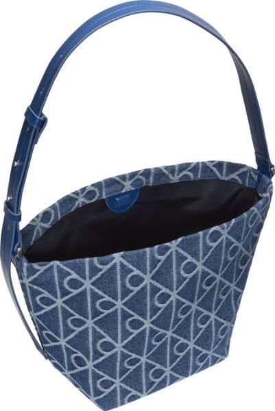 EMBLEM AOP DENIM BUCKET