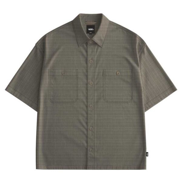 Larkspur Textured Solid SS Shirt