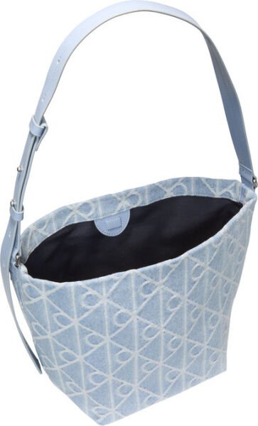 EMBLEM AOP DENIM BUCKET