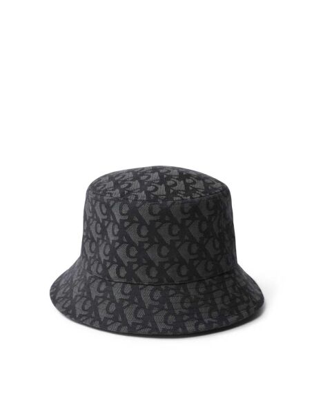 LOGO JACQUARD BUCKET HAT