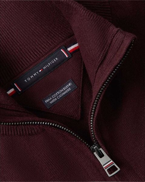 PIMA ORG CTN CASHMERE ZIP THRU