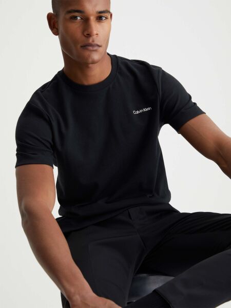 MICRO LOGO INTERLOCK T-SHIRT