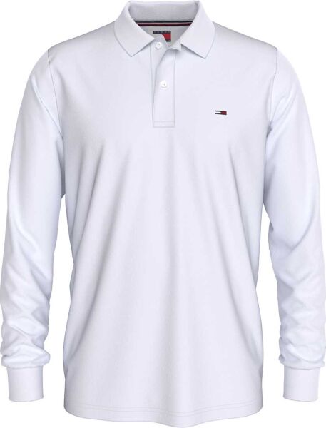 TJM SLIM PLACKET LS POLO
