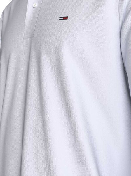 TJM SLIM PLACKET LS POLO