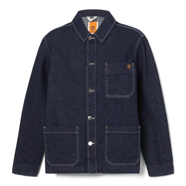 Kempshire Cotton Hemp Denim Chore Jacket