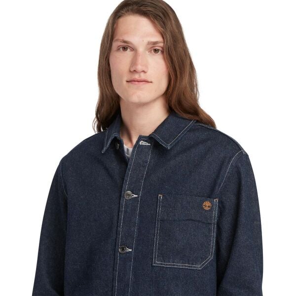 Kempshire Cotton Hemp Denim Chore Jacket