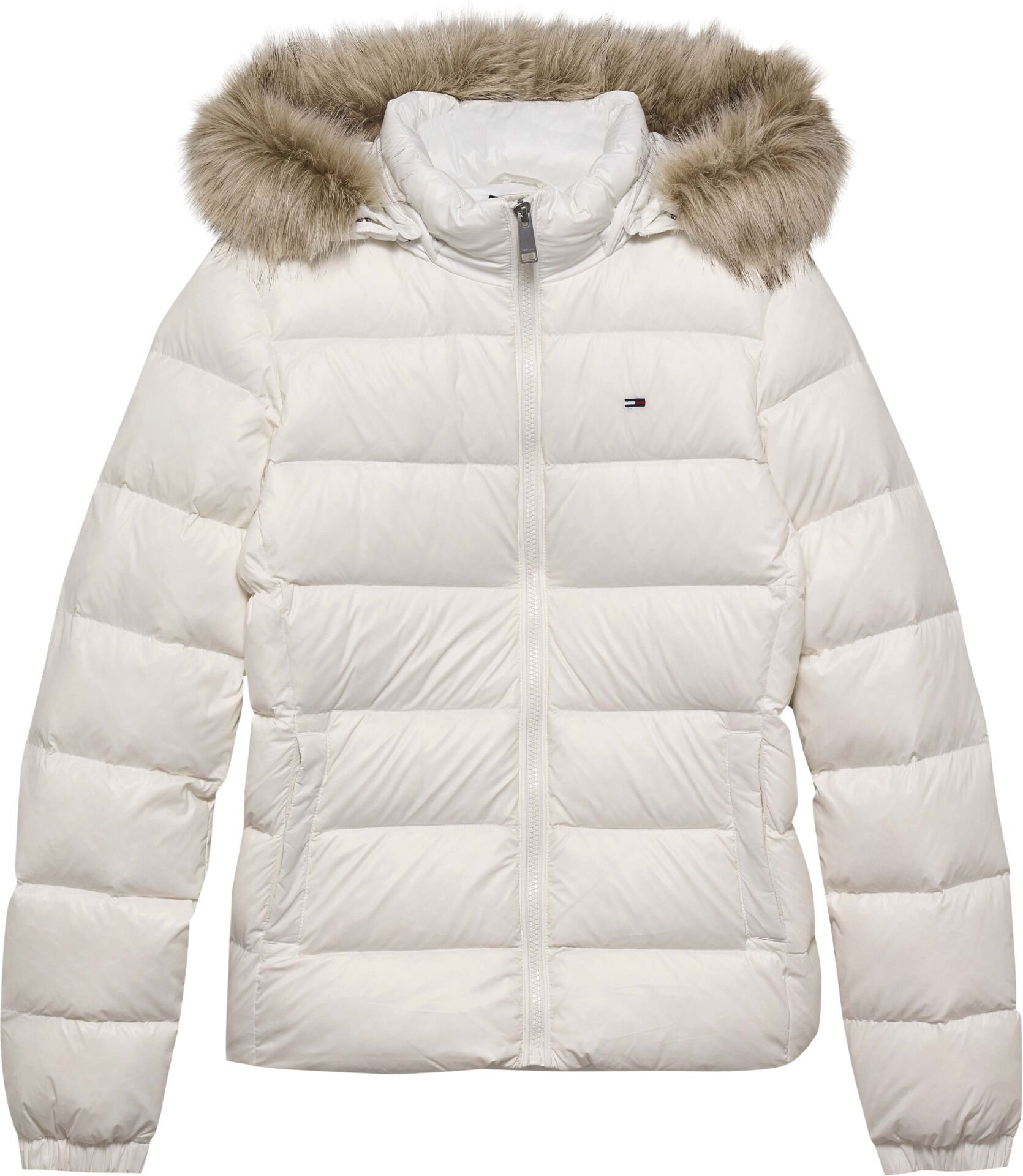 TJW BASIC HOODED DOWN JACKET E