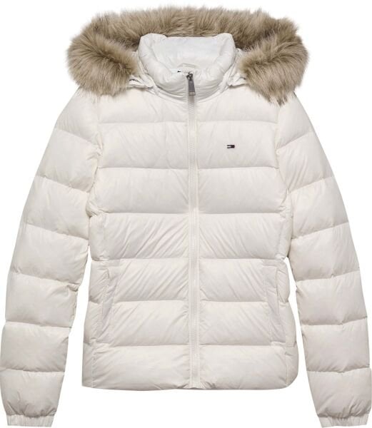 TJW BASIC HOODED DOWN JACKET E