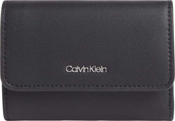 FOIL LOGO TRIFOLD W/ ZIP POCKE