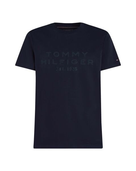 NYLON APPLIQUE MIX MEDIA TEE