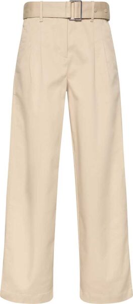 Cotton Twill Belted Trouser