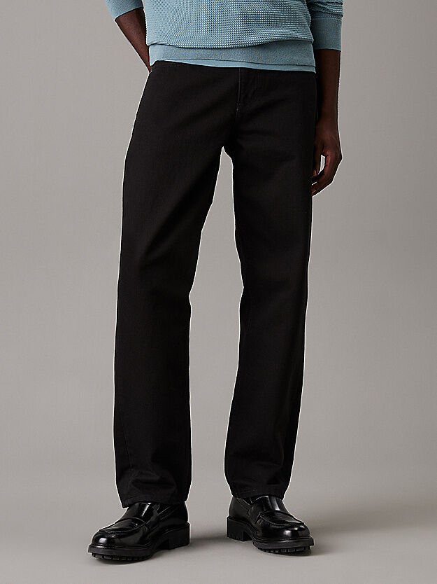 FOREVER BLACK RELAXED STRAIGHT